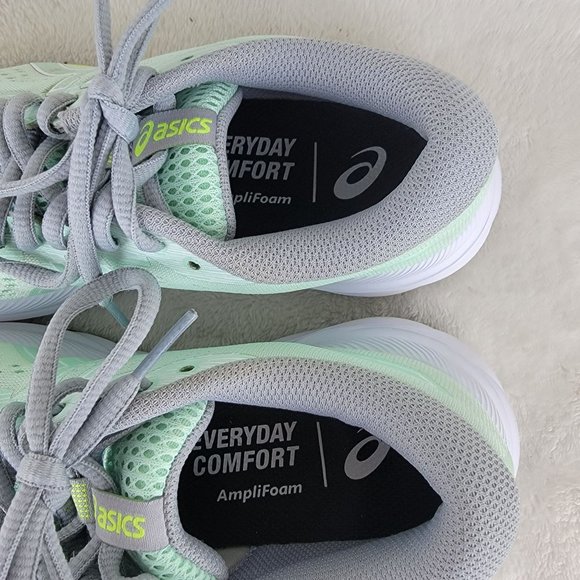 Asics Womens Gel -Excite 7 Mint Tint White Mesh Lace Up Low Top Sneakers Size 5 - Picture 9 of 10